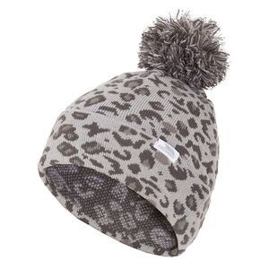 Trespass Childrens Girls Pom Pom Beanie / Platinum